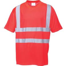 S478 Hi-Vis S/S T-shirt - Red