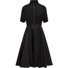 Moncler Dresses Moncler Collection Satin Midi Dress Women - Black