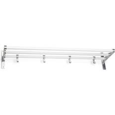 Habo Elegant Alu/White Hat Shelf 100x18.5cm