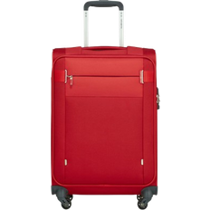 Mjuka - Röda Kabinväskor Samsonite Citybeat Spinner 55cm - Red