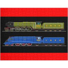Jigsaw Puzzles BearLad Flying Scotsman The Mallard Wooden Jigsaw Puzzle 300-Piece