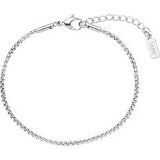 Rostfritt stål - Återvunna material Armband Samie Basic Chain Bracelet - Silver