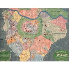 Jigsaw Puzzles BearLad Vintage Wooden Jigsaw Puzzle 300-Piece