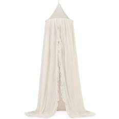 Polyester Barnrum Jollein Canopy Vintage Ruffle - Ivory