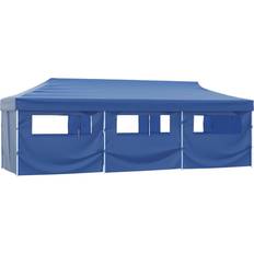 Pavillon 3x9 vidaXL Pop-Up Party Tent - Blue 3x9 m
