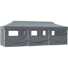 Pop up party tent 3x9m vidaXL Pop-Up Party Tent - Anthracite 3x9 m