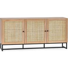 Rattan Cabinets Julian Bowen Padstow Oak Sideboard 160x75cm