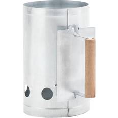 Starters on sale vidaXL Charcoal Grill Chimney Starter Galvanised Steel Quick Fire Lighter