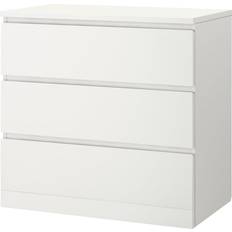IKEA Malm White Chest of Drawer 80x78cm