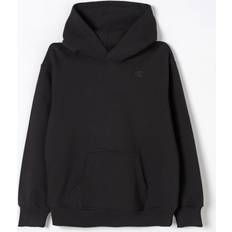Svarta Stickade tröjor Barnkläder Diesel Bomull Hoodie Med Oval D-logga - Svart