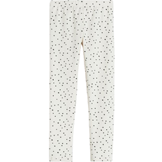 H&M Leggings - White/Hearts (0620216119)