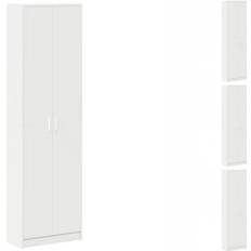 Garderobe skab vidaXL Skab Hvid 55x25x189 cm Spånplade Garderobeskab