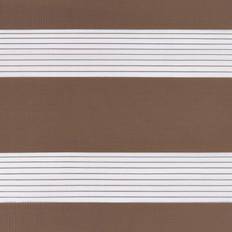 Gardiner & Tillbehör vidaXL Rullgardin Zebra Brun 45x150 cm Tyg 40.9 cm Polyester