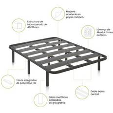 Camas Ajustables Somier Láminas Rx Carbon 160x200 cm Cama Ajustable