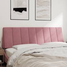 Senge & Madrasser vidaXL Gavlpude 160 cm Velour Pink Sengegavl