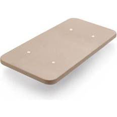 Camas Ajustables Base Tapizada Sin Patas Beige 105 x 180 cm Cama Ajustable