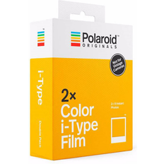 79 x 79 mm (Polaroid 600) Instant Film Polaroid Color Film i-Type 16-pack - White Frame