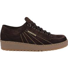 Slip-on Derby Mephisto Regnbue Uld Snøresko - Mørkebrun