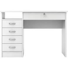 White Writing Desks Furniture To Go Function Plus White Writing Desk 48.5x109.3cm