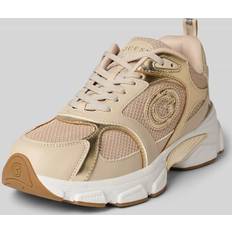 Guess Dame Sko Guess Moderne Polyester Sneakers Polyester - Beige