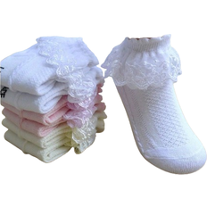 Underwear on sale Shein Girls Lace Trim Dance Socks - Big Kids