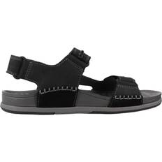 Clarks Nature 5 Trail Flat Sandaler - Sort