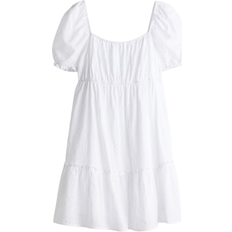 H&M Frill Trimmed Dress - White