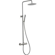 Rustfrit stål Loftsbrusersæt Lavabo Safira (54081) Rustfrit stål