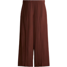 H&M Wide Trousers - Dark Brown
