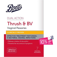 Boots Dual Action Thrush & BV Pessaries 7pcs