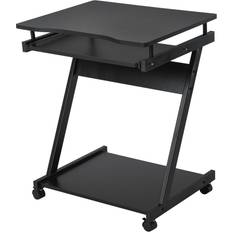 Homcom Movable Black Writing Desk 48x60cm