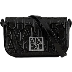 Armani Exchange Crossbody Bags Armani Exchange Crossbody Bag with Logo - Black