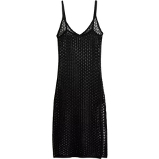 H&M Bomull Badkläder H&M Lace Beach Dress - Black