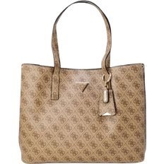 Guess Meridian Girlfriend Tote Bag - Beige