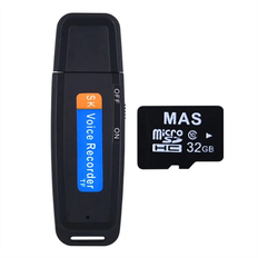 Voice Recorders & Handheld Music Recorders Sans Marque Small Mini Digital Voice Recorder
