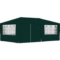 vidaXL Professional Party Tent with Walls - Green 4x6 m