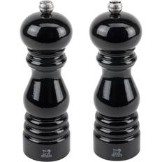 Peugeot Paris Duo - Black Lacquer Pepper Mill, Salt Mill 18cm