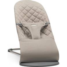 BabyBjörn Bouncer Bliss Woven Classic Quilt Sand Grey