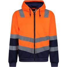Regatta Pro Hi-Vis Full Zip Jacket - Orange/Navy