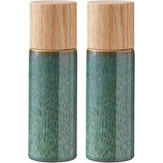 Bitz Gatro - Green Salt Mill, Pepper Mill 2pcs 17cm
