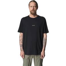 Tencel T-shirts Houdini M's Tree Message Tee - Black