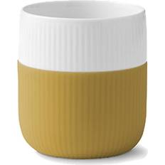 Contrast krus Royal Copenhagen Fluted Contrast Mustard Krus 33cl