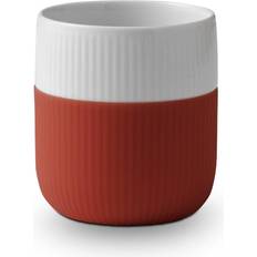 Contrast krus Royal Copenhagen Fluted Contrast Burnt Sienna Krus 33cl