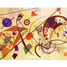 BearLad Kandinsky Blue Red Yellow Abstract Art 2729