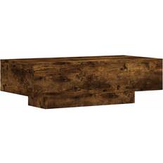 vidaXL Engineered Smoked Oak Soffbord 100x49.5cm