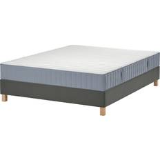 IKEA 140cm Kontinentalsängar IKEA Lyngör Valevåg Medium Fast 140x200 cm Kontinentalsäng