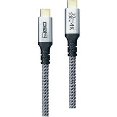 797513 2 m USB C USB 3.2 Gen 2 10 Gbit S Silver