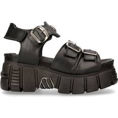 New Rock Sandal - Metallic Black