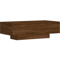 vidaXL Engineered Brown Oak Soffbord 100x49.5cm