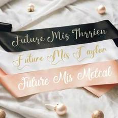 Sashes Shein Custom Party Strap With Text
